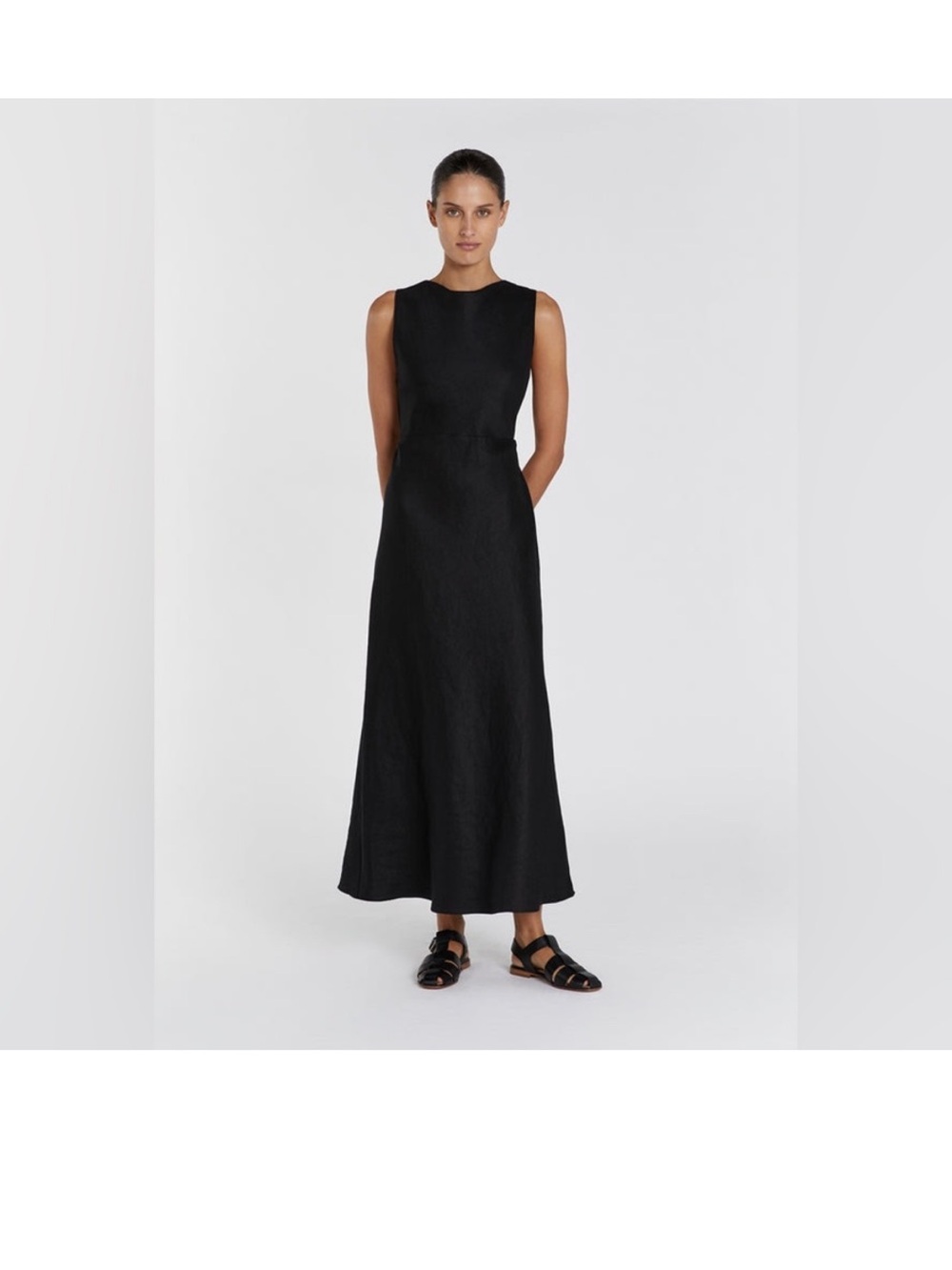 NWT dissh harmony linen dress - us 4 / AUS 8